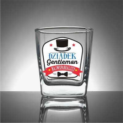 Szklanka do whisky Dziadek Genleman